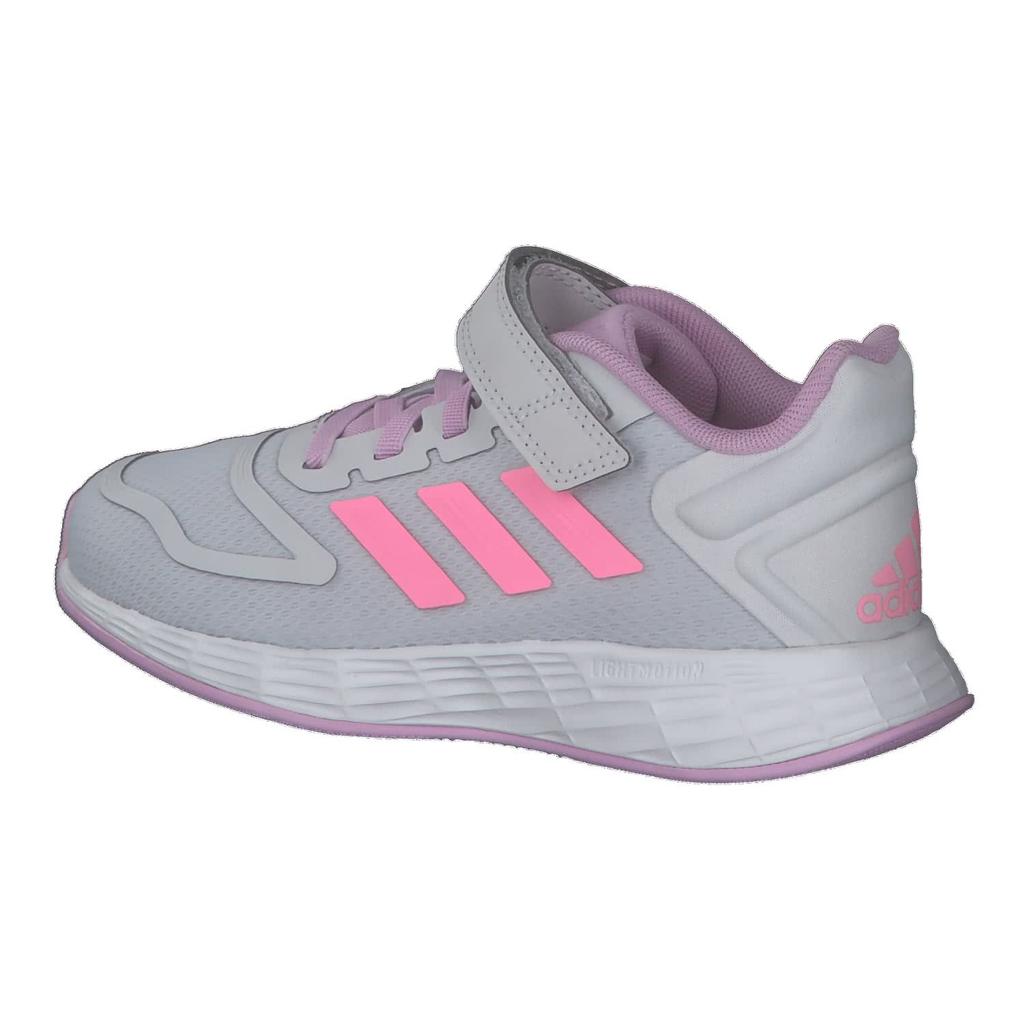 Adidas Duramo 10 Boys and Sizes Dash Lilac Cm Kids' Sneakers, Girls, 17-25.5cm, LWR95, Gray/Beam Pink/Bliss (GV8923), 21.0
