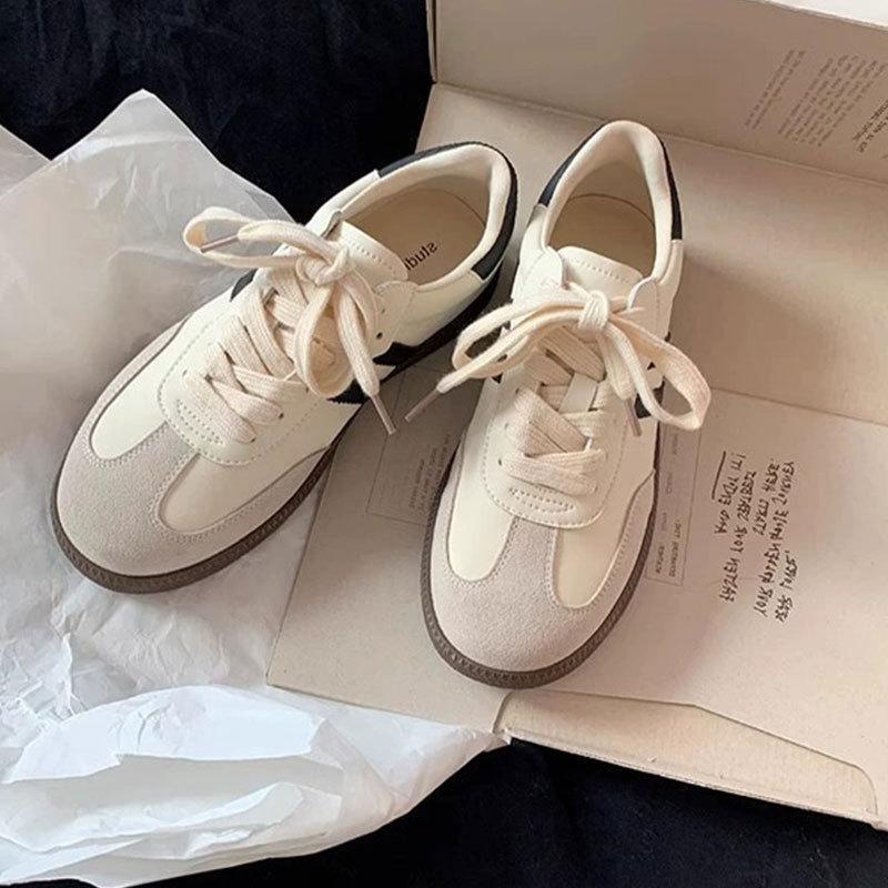 Leather Ultra-light Flat-soled Women's Little White Shoes Spring New Lightweight Soft-soled Versatile Sports and Leisure Shoes