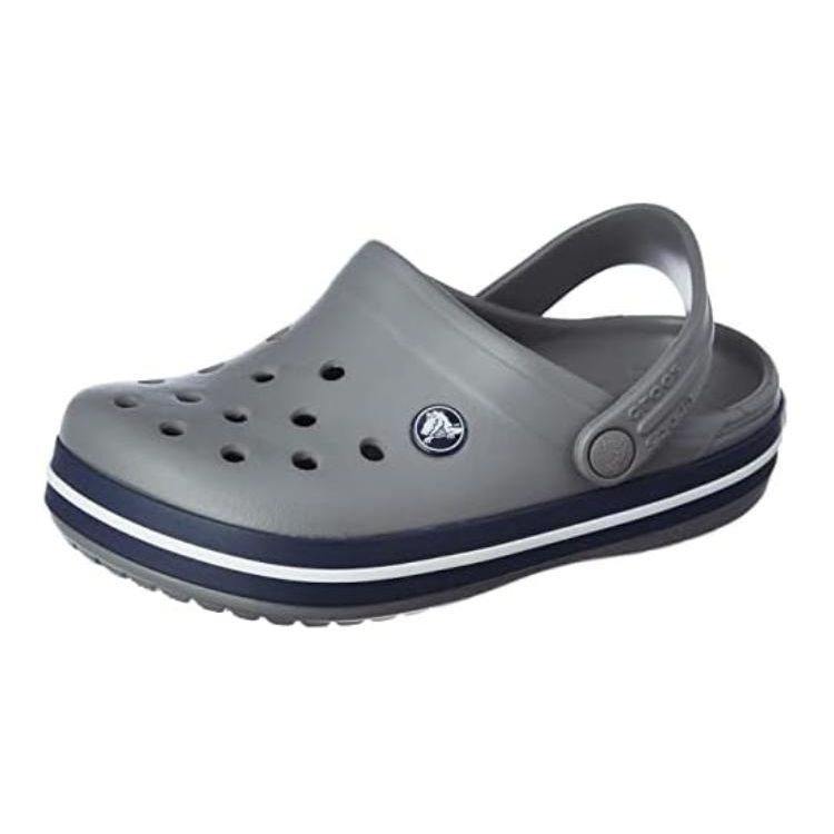 Crocs Crocband Comfortable Lightweight Non-Slip Shock Absorbing Durable Sandals Kids sandals Dark-Gray 207006-05H