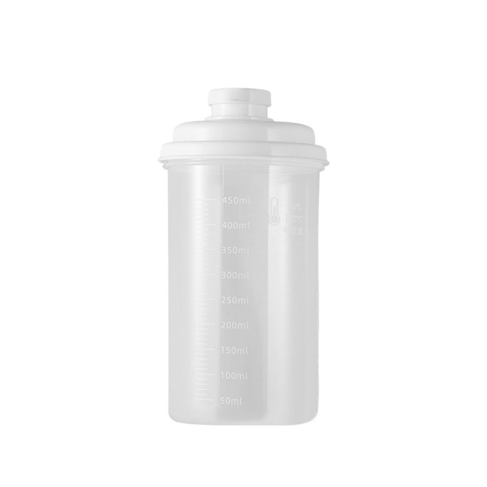 Transparent Laundry Detergent Dispenser Bottle with Measuring Cup Sealed Detergent Powder Tank Multipurpose