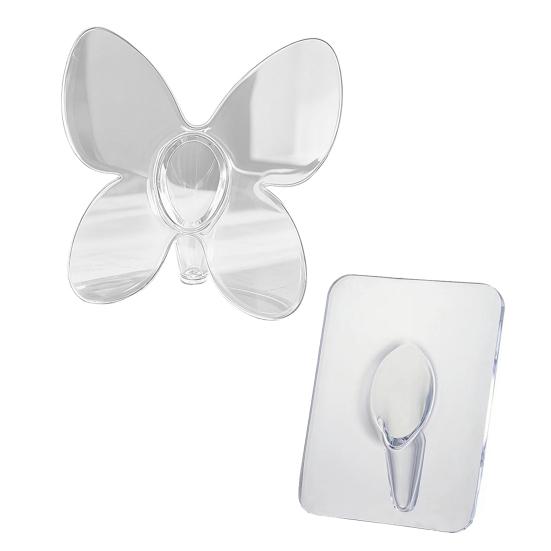 Yousheng Clear Plastic Vase Decorative Square/Butterfly Frame Vase for Wedding Party Table Home Dining Table Bookshelf Centerpiece House Warming Gifts