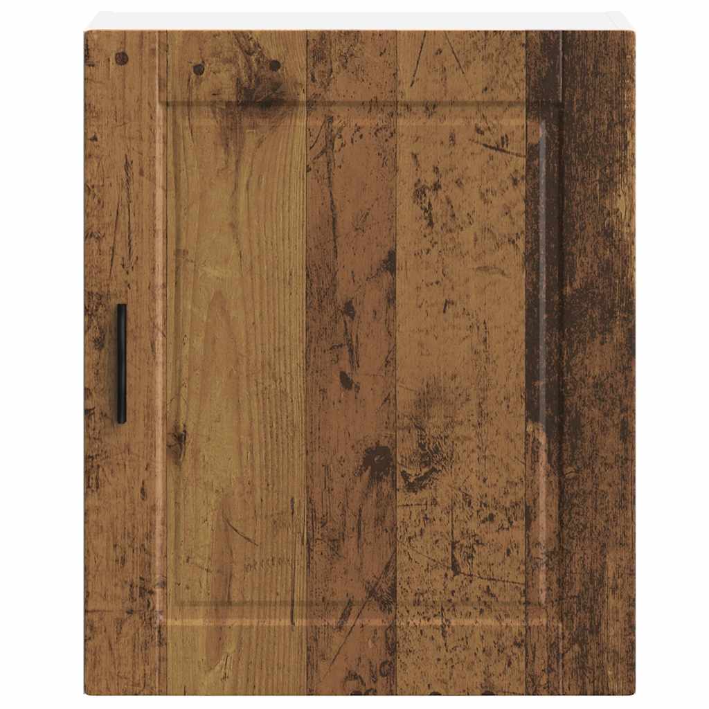 Kitchen Wall Cabinet Porto Rustic Wood Look Particleboard