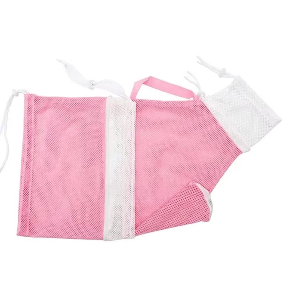 Mesh Cats Washing Bags Anti Scratch Cat Bathing Bag Multi-purpose Cat Grooming Shower Bag  Beauty