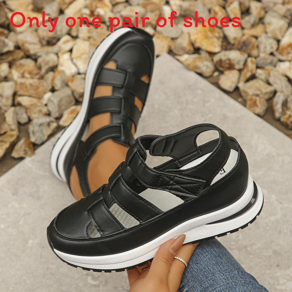 Casual Womens Summer Platform Sandals With Thick Rubber Sole For Comfortable Walks