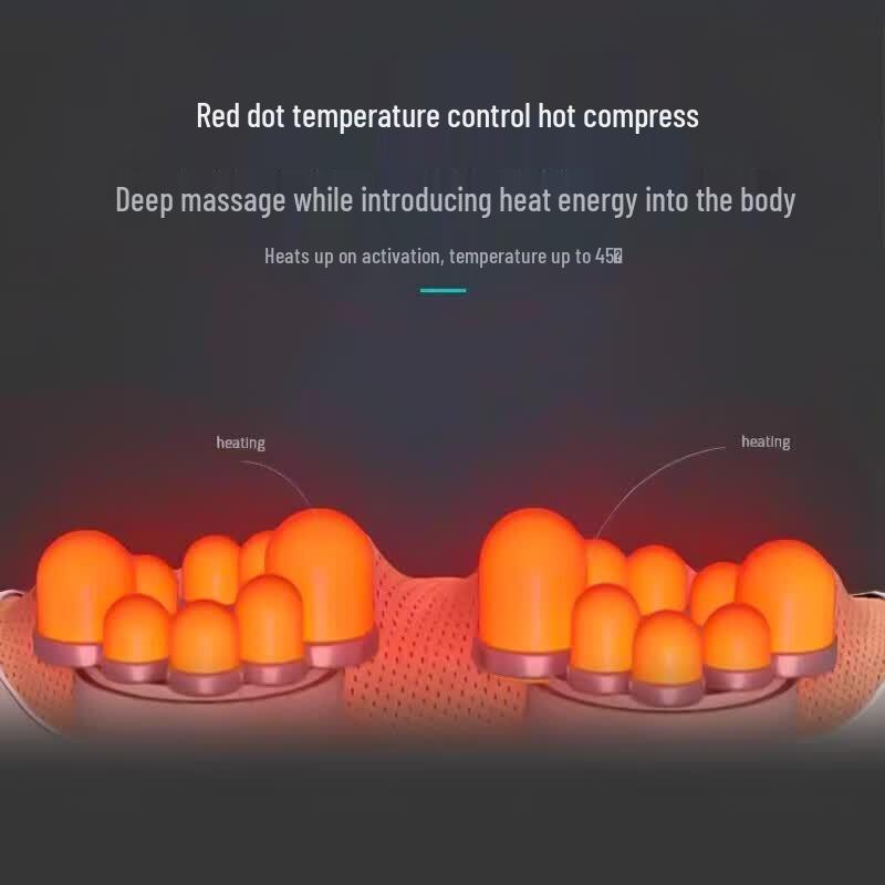 LDIWEI Neck and Shoulder Massage Pillow CN Plug (adapter Included)