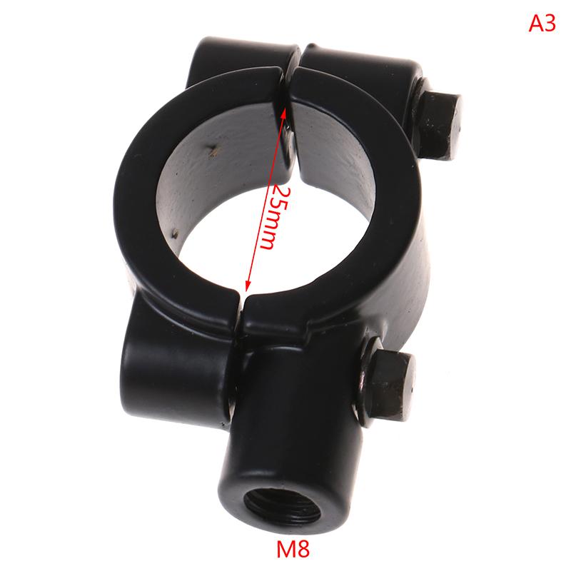 Hot Sale Motorcycle Handle Bar Mirror Mount Holder Rearview Handlebar Mirror Clamp 1Pc