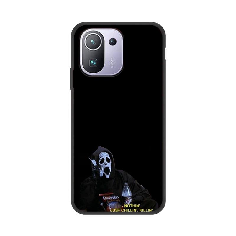 Cool Horror Movie Scream Phone Case For Xiaomi Redmi 8A 9 K30 Pro 9A Note 8T Note 8 9 Pro TPU Soft Silicone Black Cover