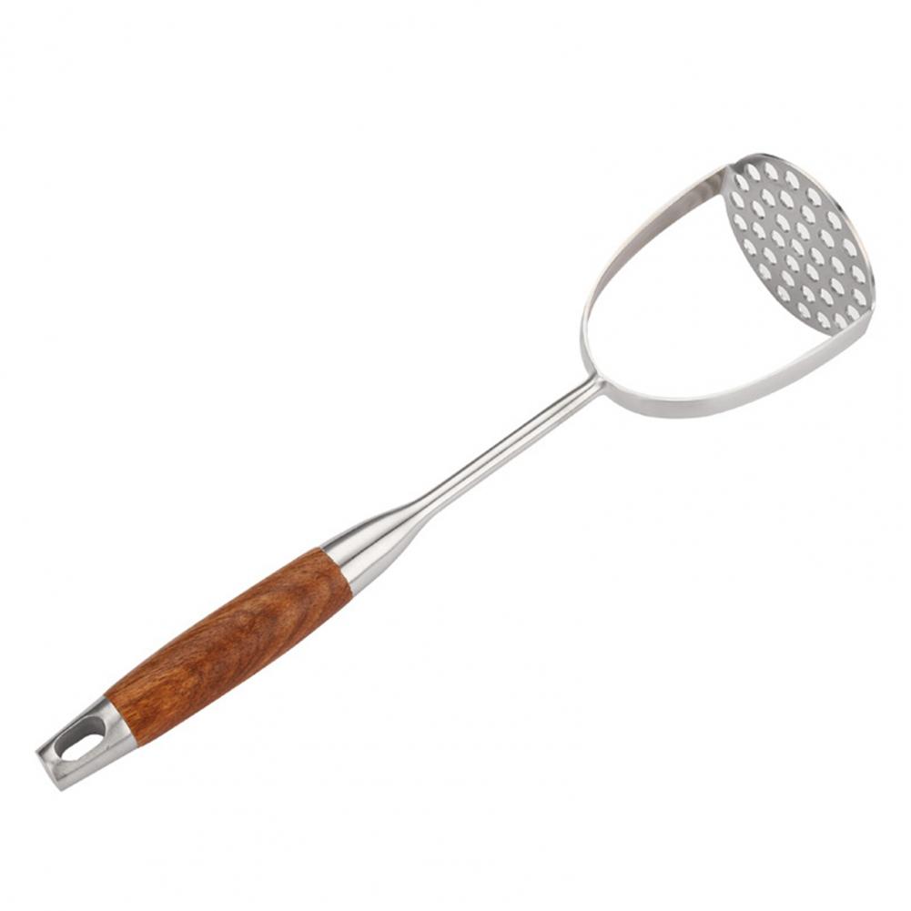 Long-lasting Stainless Steel Press Easy to Clean Food Masher Stainless Steel Mud Press Masher for Avocado Potatoes for Easy