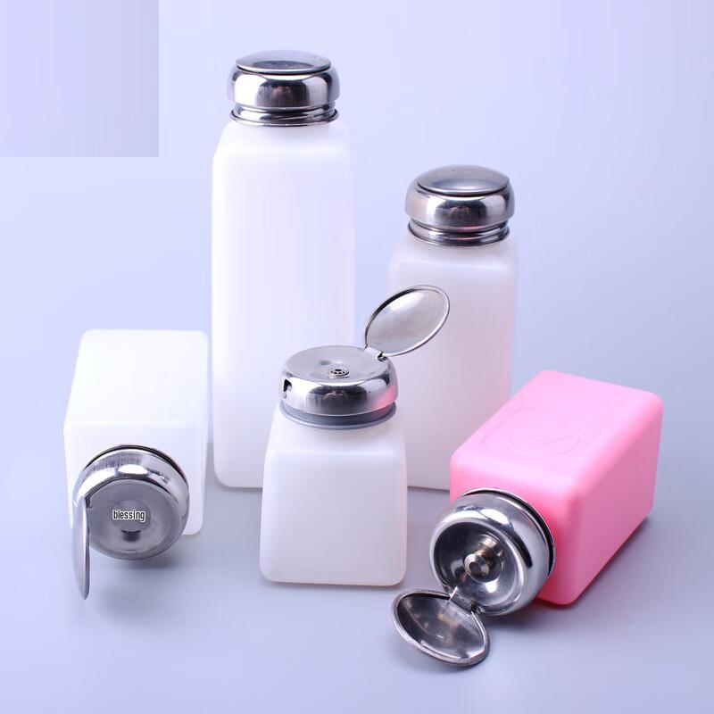 ESD Safe Press Pump Dispenser Bottle