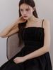 EIGHT DAYS A WEEK Ellie Frill Dress Black Ad475