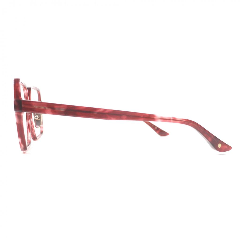 Pristine DITA Glasses IMPRYNT Marble Clear Red Women DTX749 Used