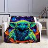 1pc Star Wars Printing Blanket - Soft, All-Season Throw for Living Room, Bedroom,Personalized Gift with Adorable Cartoon Design