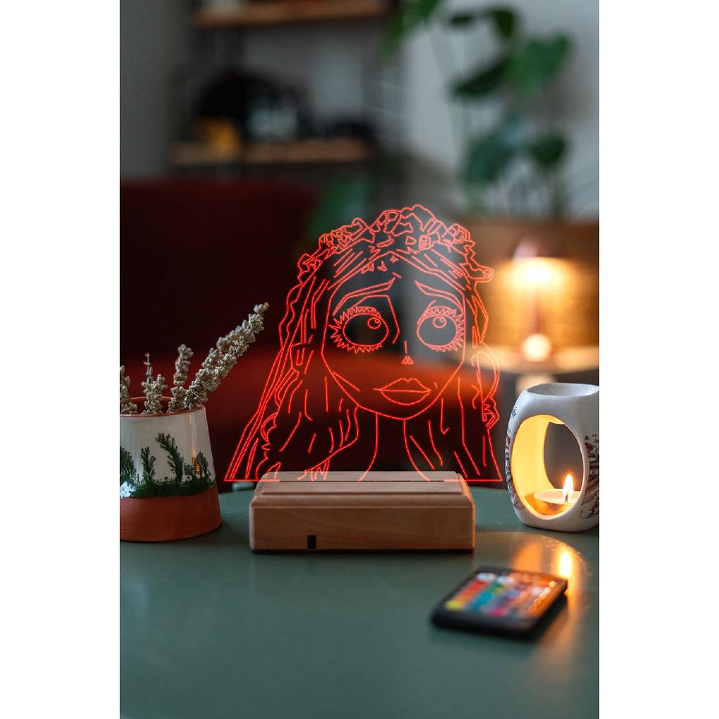 Dead Bride Corpse Bride Emilly Watson 16 Colors Night Light