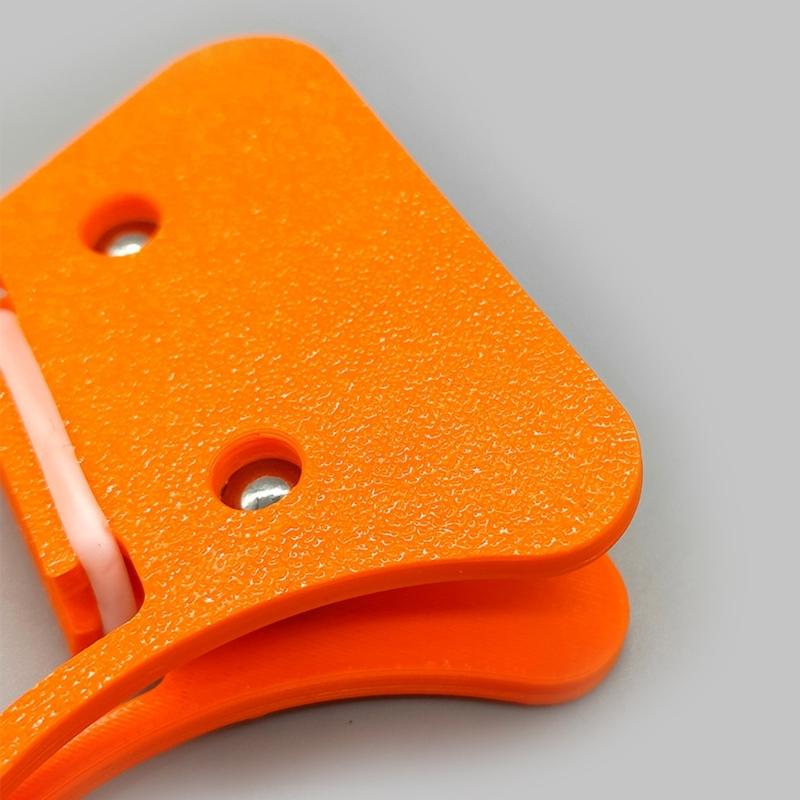 Fly Tying Tool Set Hackle Clamps Feather Plier Fishing Accessory for Tying and Crafting High Strength