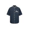 Evisu Patchwork Floral Short Sleeve Shirt Men shirts 2ESHTM2SS268OSDN