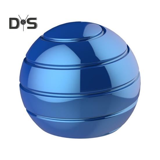 

Металлическая кинетическая настольная игрушка для детей и взрослых, оптическая иллюзия для всего тела, спиннер, настольный гироскопический мяч для снятия стресса синий