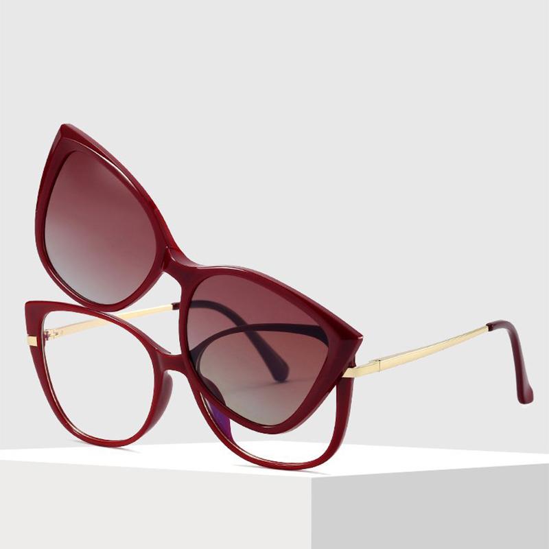 Unisex Retro Round Myopia Prescription Reading Glasses Women New Design TR90 Polarized Sunglasses Optical Eyeglasses Frame