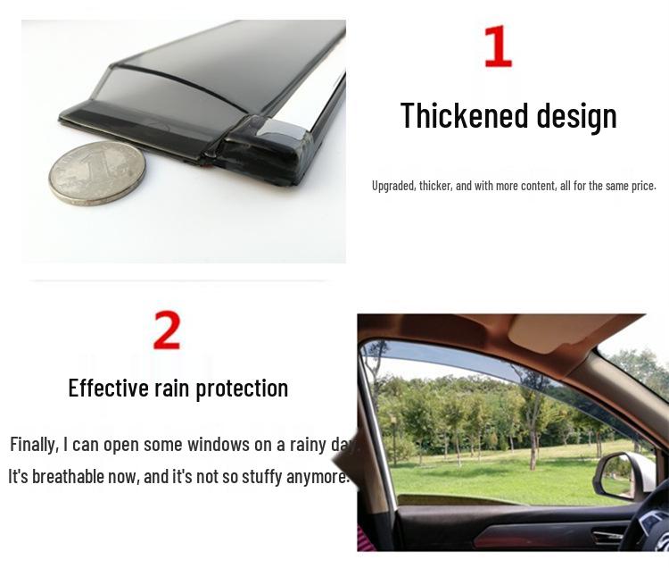 Compatible Sun and Rain Shields for Wuling Hongguang S, Bingo, Jia Chen, Xing Chen, Kai Jie S3, Xing Guang, and Xing Chi Car Windows