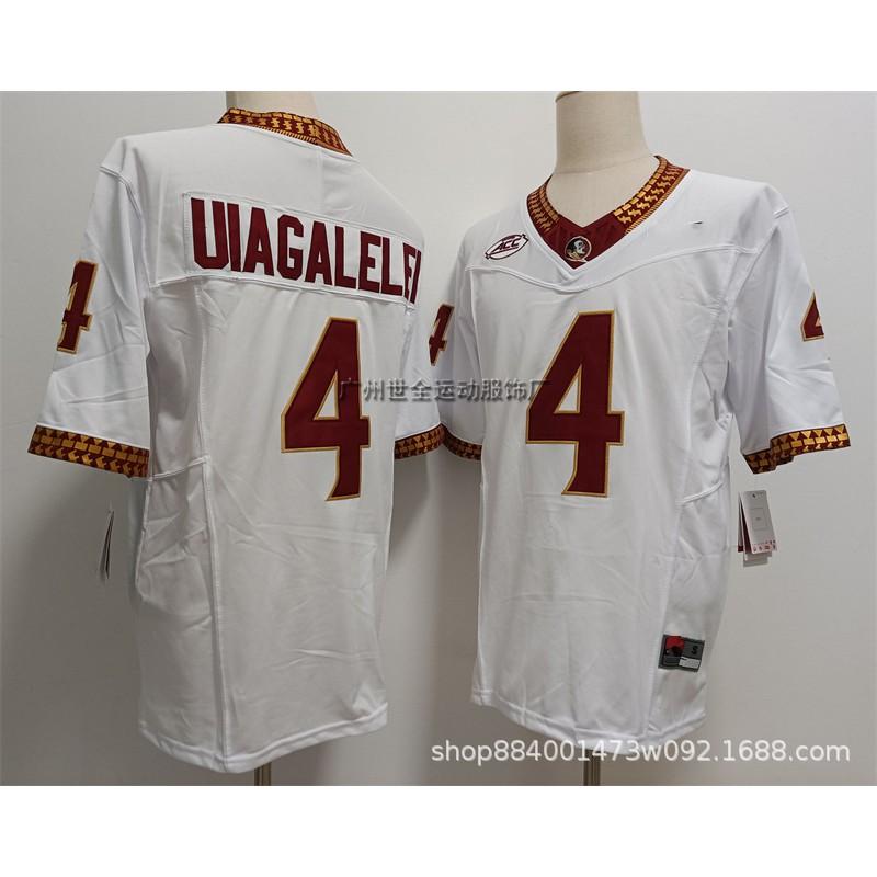 Seminole Football Jersey Retro Embroidered College Style Training Uniform Men Rugby Sports