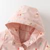 DAVE & BELLA Girls' Winter Hooded Cotton Jacket