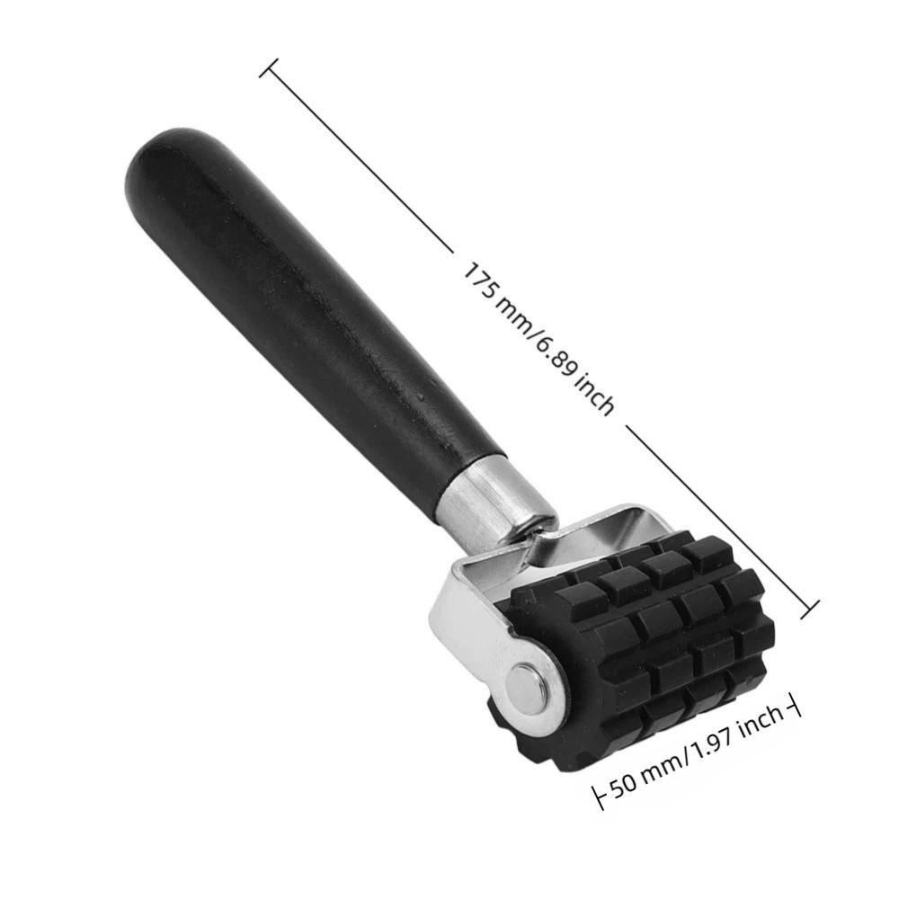 2pcs 6.9in Length Noise Insulation Roller Application Rolling Wheel  For Car Enthusiasts
