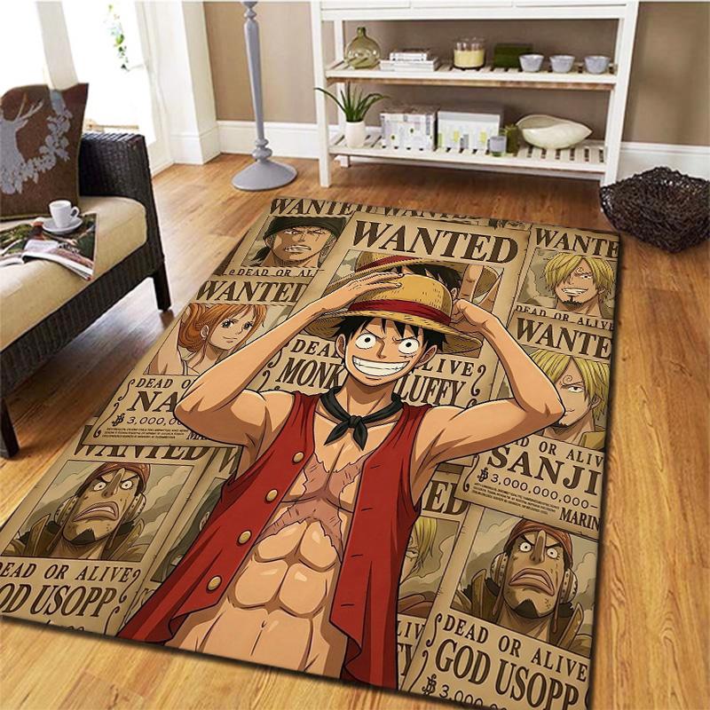 One Piece Art Carpet Rug For Living Room Bedroom Home Sofa Decoration Kids Play Nonslip Floor Mat