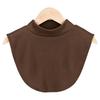 Detachable Fake Collar Warmer High Elastic Detachable Turtleneck Elastic Neck Cover  For Women Men