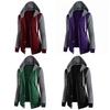 Herbst Sport Damen Colorblock Hoodies Mantel Langarm Kapuzenjacke Oberbekleidung