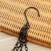 1Pc Flower Pot Hanging Basket Chain Replacement Plant Hanger Iron Flower Pot Bird Feeders Hanging Basket Chain Other Ornaments