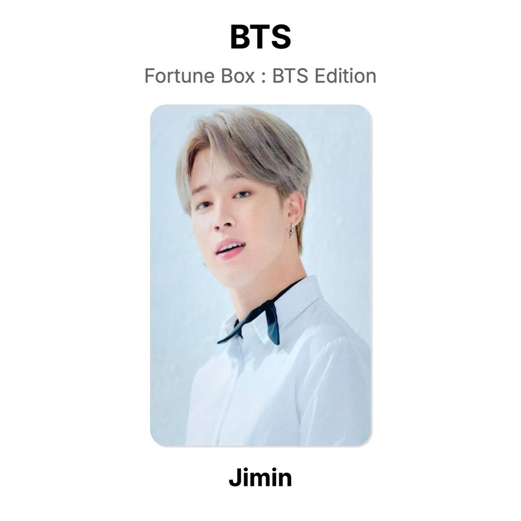 BTS Fortune Box : BTS Edition Official Photocard