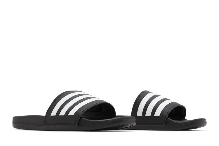 adidas Adilette Comfort Slide 'Black White'