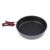 Fry Pan with Foldable Handle for Men Women Outdoor Camping Hiking Backpacking Fishing Cookware,