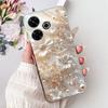 Clear Casing For Xiaomi Poco M6 Plus Cover For Xiaomi Poco M6 4G Case Luxury Butterfly Love Fashion Flowers Cool Lion Painted