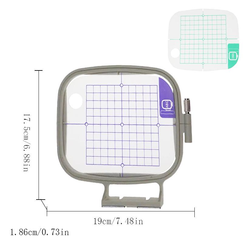 Brother Multifunctional Embroidery Sewing Machine with 3-Piece/4-Piece Embroidery Hoop/Frame Set