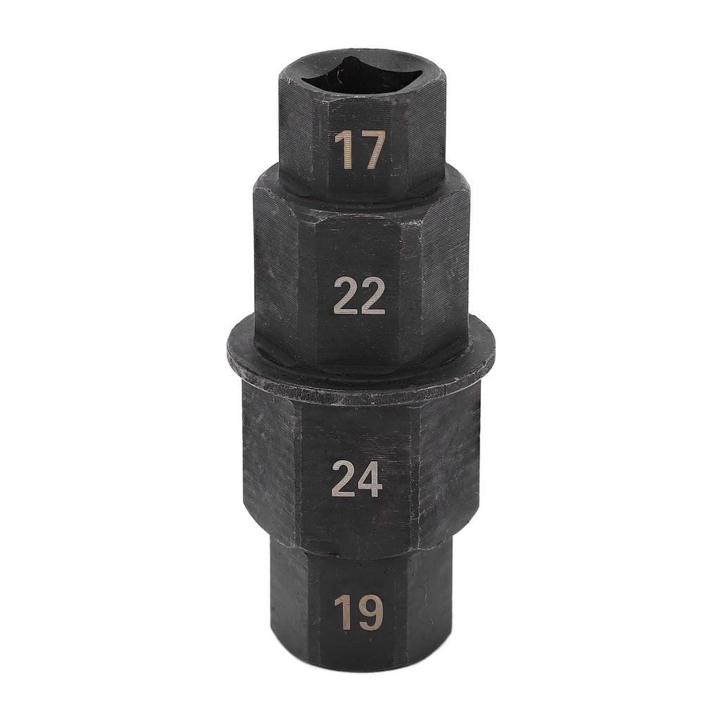 Motorrad Vorder- Hinterrad Achse Sechskant Spindel Treiber Steckschlüssel Werkzeug 17192224mm Chrom-Vanadium-Stahl