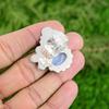 Oval Blue Lace Agate Gemstone Sterling Silver Stackable Bezel New Ring Jewelry