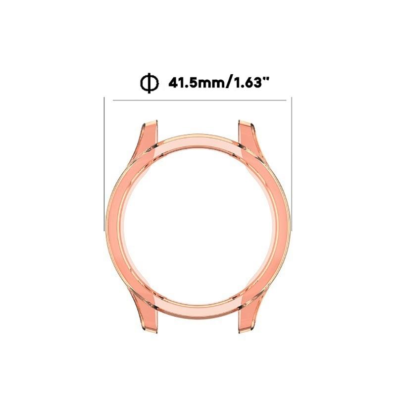 Smartwatch Anti Dust Case Waterproof Protector Shockproof Housing Soft Sleeve Frame Bumper-Shell Suitable for Move Trend