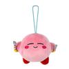 Kirby Delicious Outing Mini Plush Mascot, Approx. 11cm, with Toy Diamond (Kirby (Fork and Spoon))