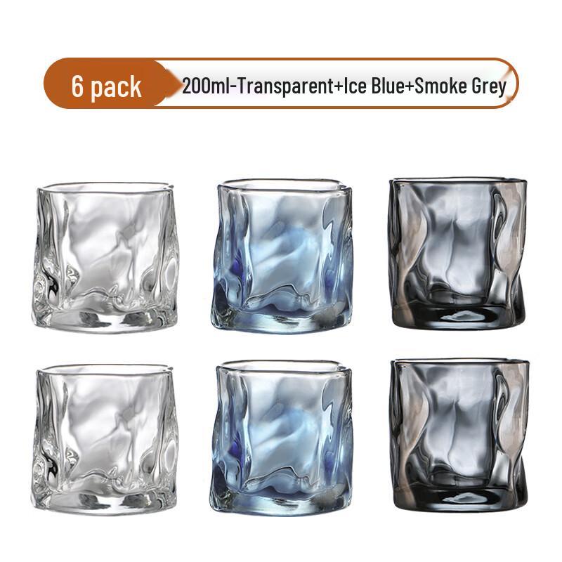 Qianxing Twisted Whiskey Glass Set