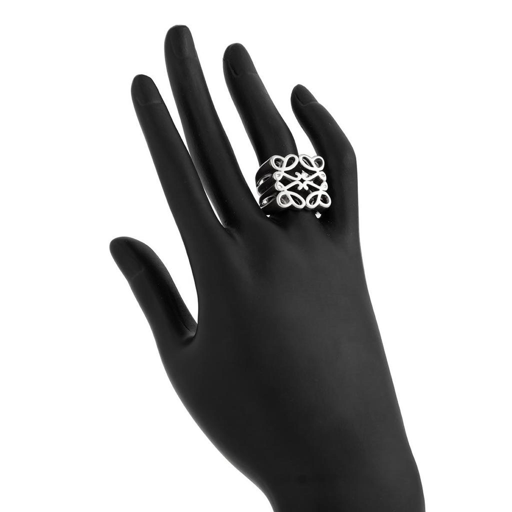 Kalter Wind Legierungsring Unregelmäßig Kreativ Quadratisch Hohl Ringset Neue Mode Persönlichkeit Literarischer Retro-Stil Leichter Luxus Pendler Damenring