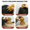 1 handheld octopus wide tooth massage comb, octopus head massager, must-have portable manual head relaxation massager