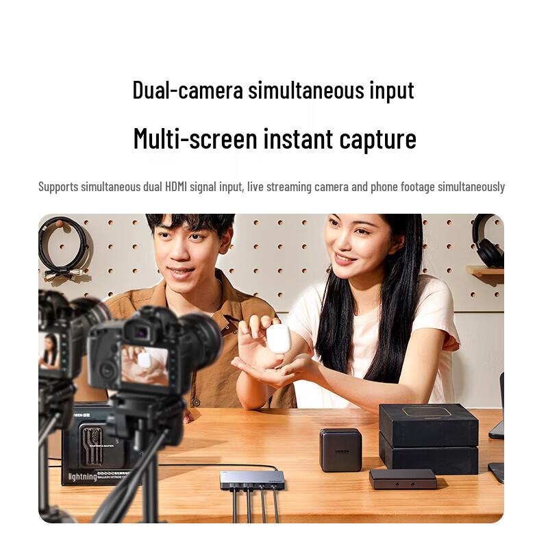 UGREEN 4K Dual HDMI Video Capture Card