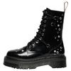 Dr. Martens Jadon Series Hi Leather Versatile Comfortable Boots 5cm Unisex Boots Black 42094001