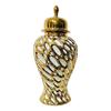 Elegant Porcelain Storage Jar - Chinese Inspired Decor for Home and Events