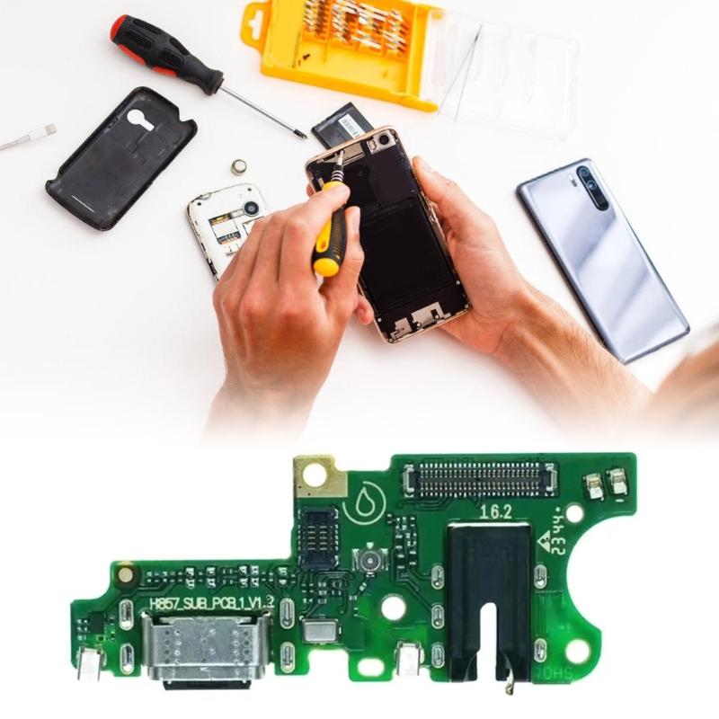 Cellphone Repair Charging Port Assembly For X / X6811 Advanced Metal Material Construction