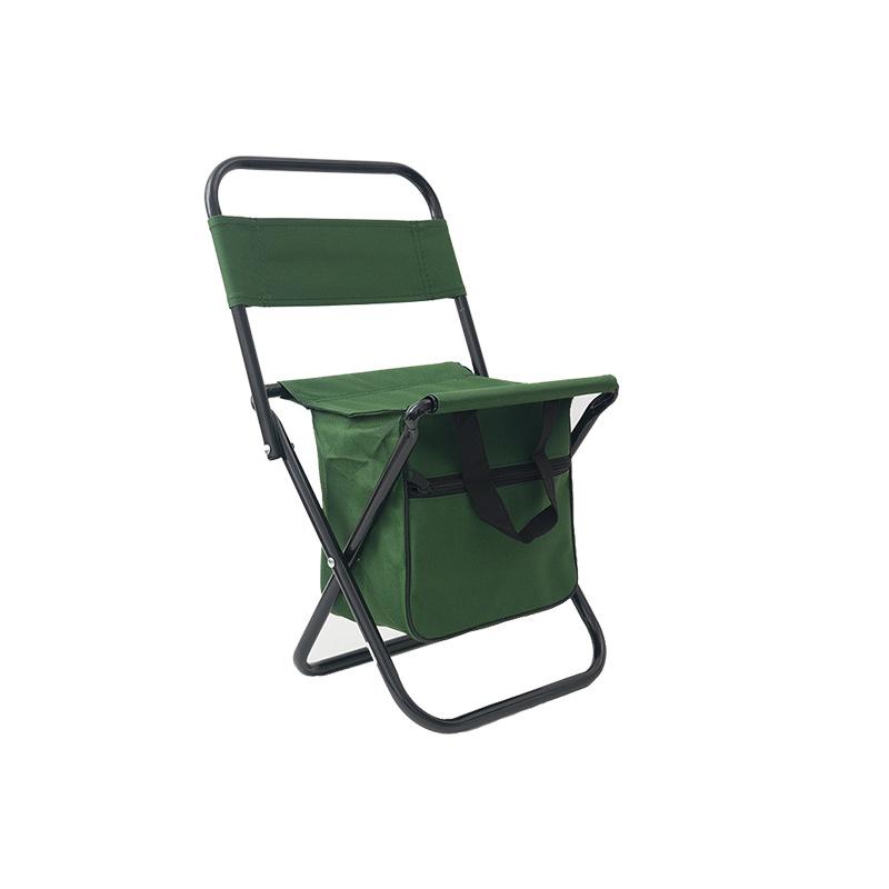 Przenośne Składane Krzesło Outdoorowe - Wielofunkcyjny Rozkładany Fotel i Ręczny Stołek z Nadrukowanym Logo