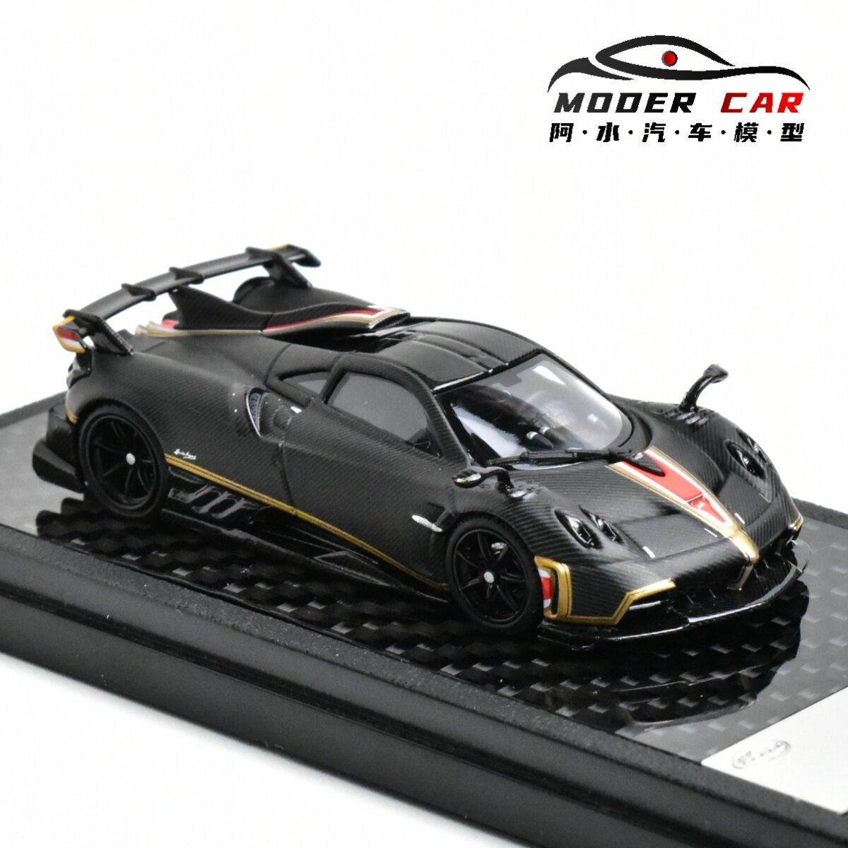 

LCD 1:64 Memorable Pagani Imola Souvenir Diecast Model Car чёрный
