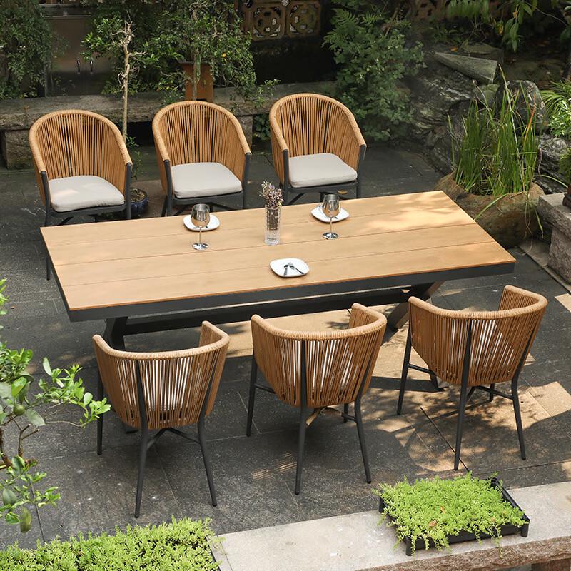 Outdoor Rattan Dining Set