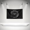 M-Mono Incs Flag Rock Music Band Banner HD Printing Tapestry Exhibition, Music Band Fans, Garage Decor