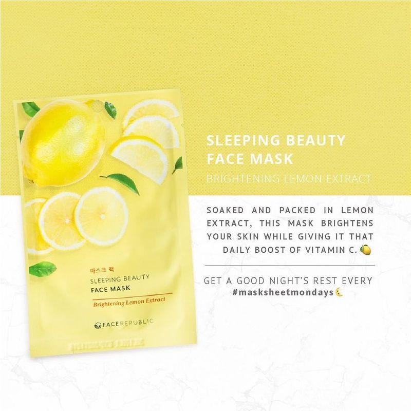 Face Republic - Sleeping Beauty Face Mask - 7 Types